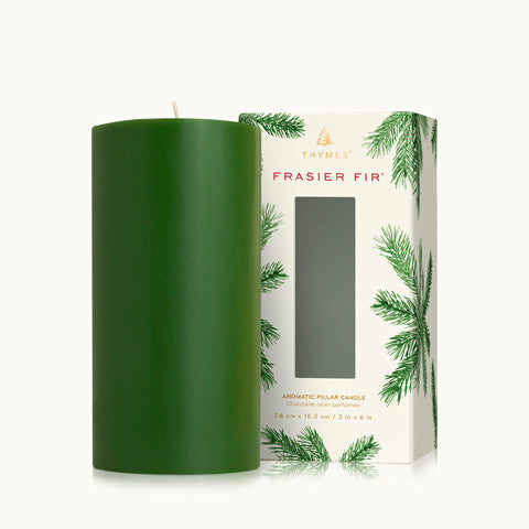 Frasier Fir Aromatic Pillar Candles