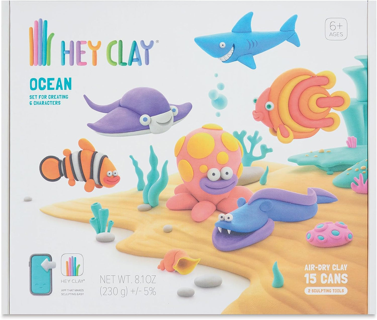 Hey Clay Ocean Creatures