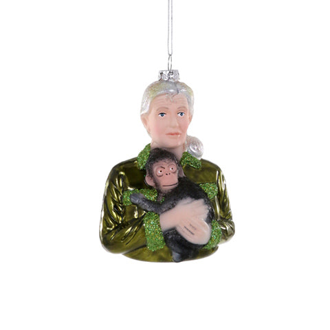 Jane Goodall Ornament